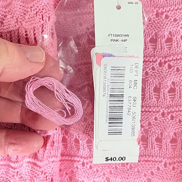 NWT Westbound Woman Open Front Cardigan Duster Size 1X - Picture 3 of 8